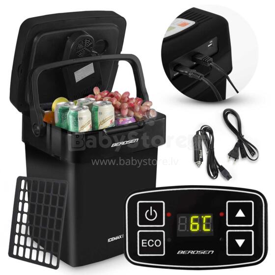 Berdsen Icemax 29 Liter Portable Refrigerator ECO Mode - Black