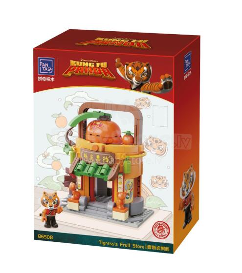 Pantasy klotsikomplekt Kung Fu Panda Meister Tiigrinna puuviljapood 293 tk
