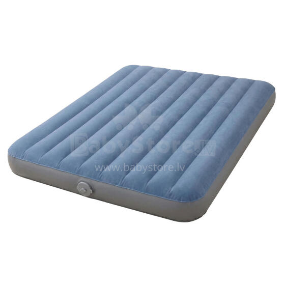 Double Air Mattress 203x152x25 cm with Built-In Electric Pump INTEX 64189