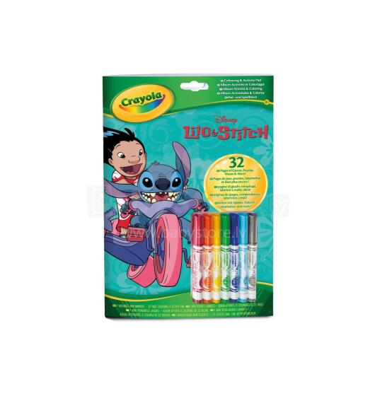 CRAYOLA Lilo&Stitch Coloring & Activity Album