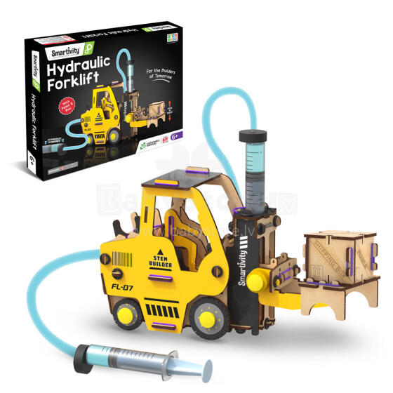 SMARTIVITY Constructor Hydraulic Forklift, SMRT1253