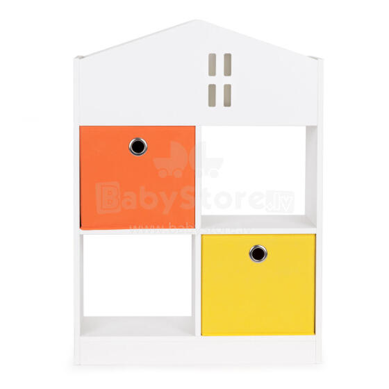 Bookcase, children's cabinet, children's house, compartments, organizer ECOTOYS