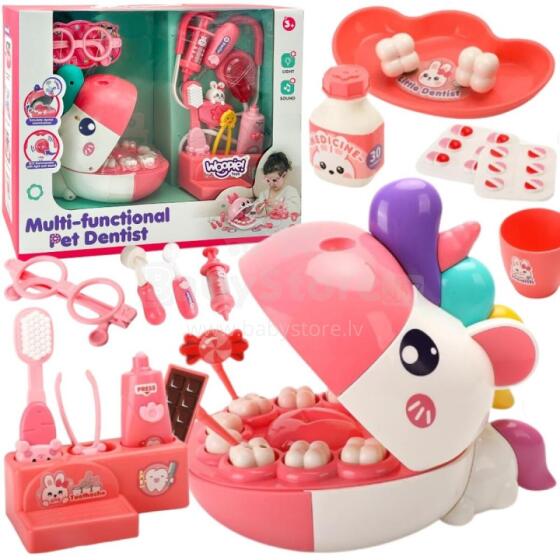 WOOPIE Little Dentist Set Unicorn Head Accessories