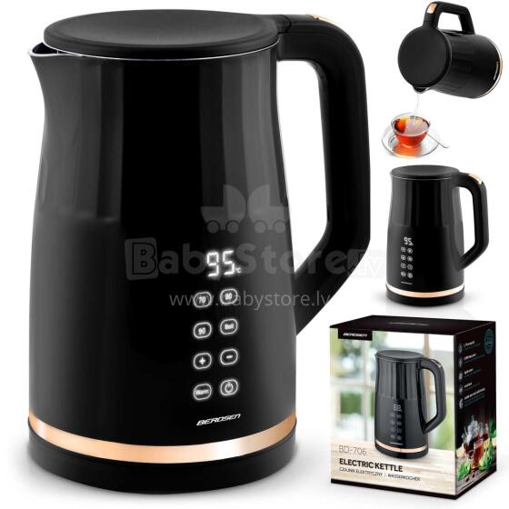 Electric kettle 1.7l Berdsen BD-706 black