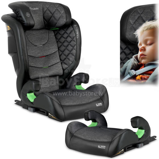 Nukido Louis Car Seat Black-Gray 15-36 kg ISOFIX