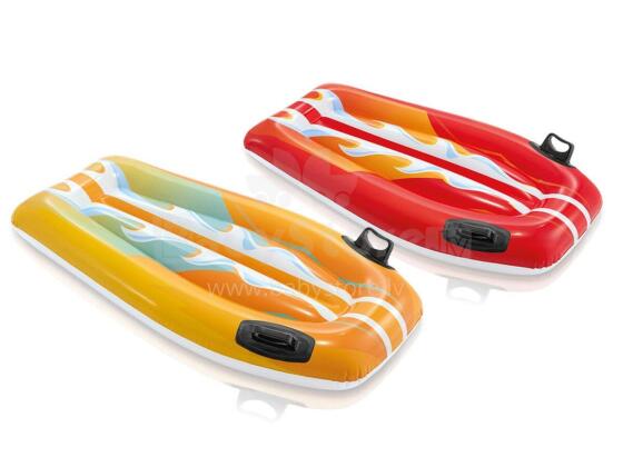Inflatable swimming board 112 x 62 cm INTEX 58165 red