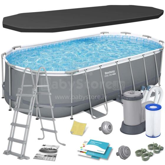 Bestway 56710 12-in-1 Frame Pool 549 x 274 x 122 cm