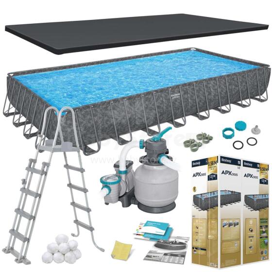 Dārza rāmis baseins 956 x 488 x 132 cm 11in1 Bestway 561KJ