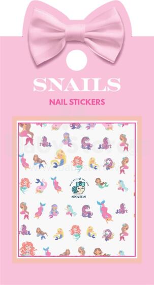 Snails Nail Stickers, Mermaid Touch