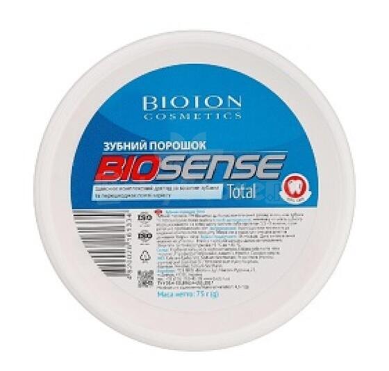 Zobu pulveris Total Biosense 75ml