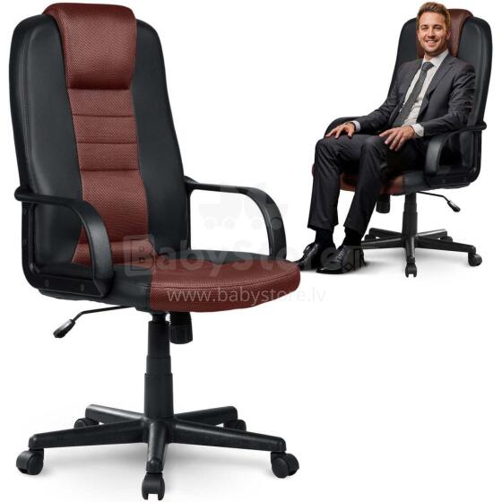 Sofotel Black-Brown Swivel Office Chair