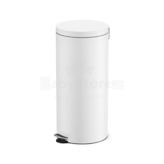 Pedal bin Selekta L / 30L / matt white