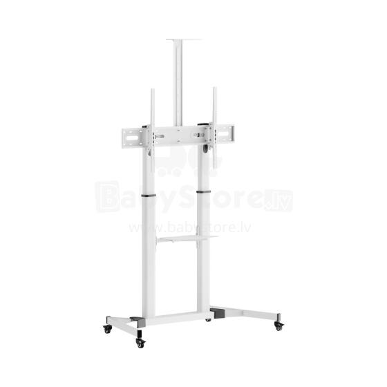 Sbox FS-3610 Floor Ultra-Large LED TV Stand 60-100" 100kg White