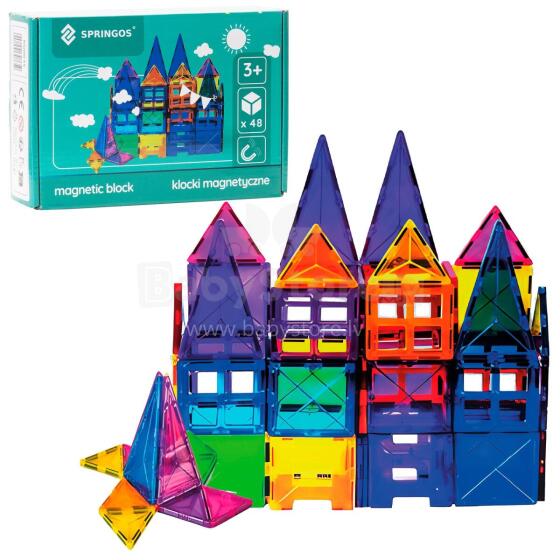Magnetic Building Set Springos KG0046