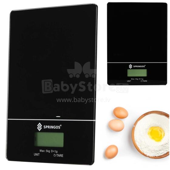 Electronic Kitchen Scale with LCD Display Springos HA7569