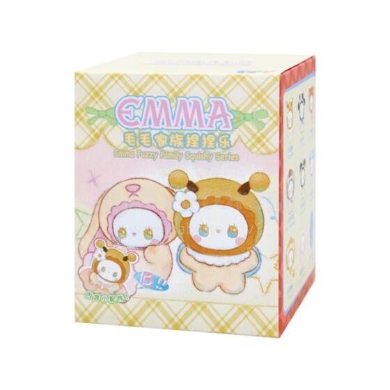 LOVELY EMMA Blind box pendant - Fuzzy Family Squishy Series