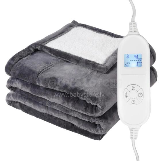 Double-Sided Electric Blanket 160x180 cm Heating Mat with Temperature Control and Remote