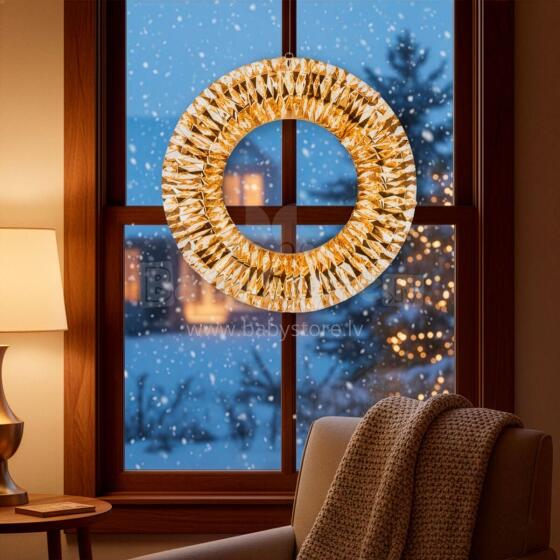 LED Christmas Light Wreath 360 LED 45 cm Springos CL1246