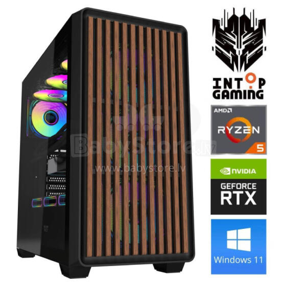 INTOP Ryzen 5 5500 16GB 1TB SSD M.2 NVME RTX5050 8GB WIN11