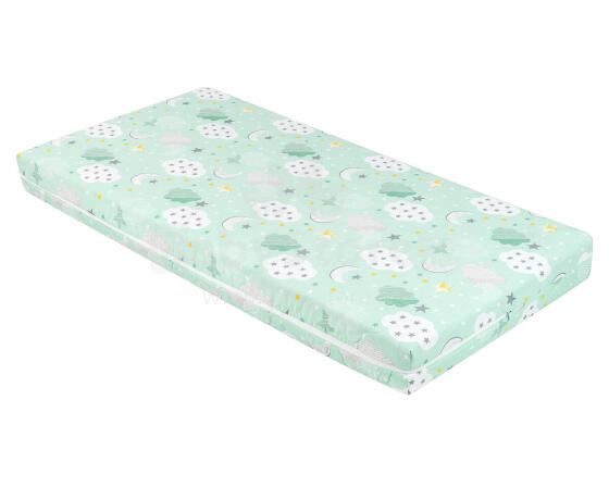 Mattress Siesta 60х120х10cm Clouds Mint