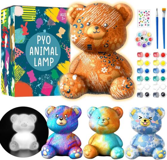 Goody King Paint Your Own Bear Lamp Kit Art.273873