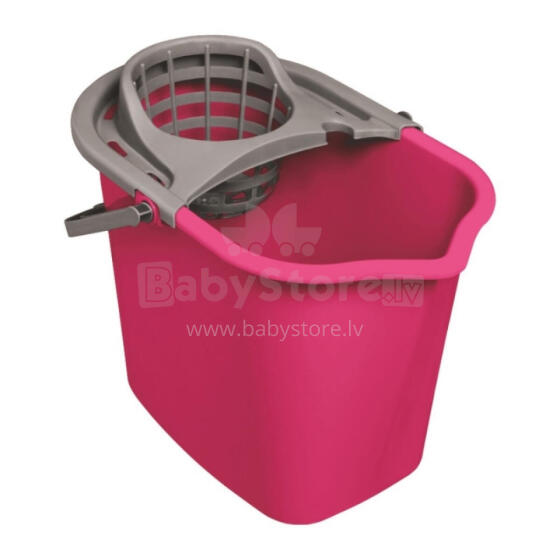 Rectangular bucket with push-button 10 l