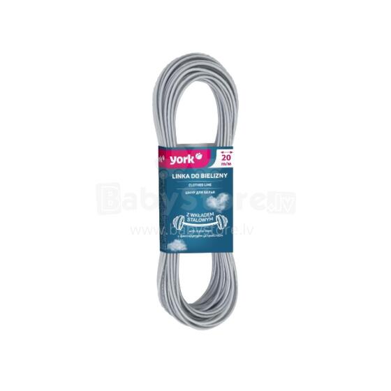 Clothesline with metal core 20 m