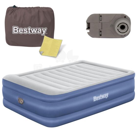 Inflatable Mattress 203x152x61 cm with Built-in Electric Pump Bestway 67690