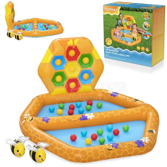 Inflatable Playground Bees 127 x 119 x 61 cm Bestway 52639