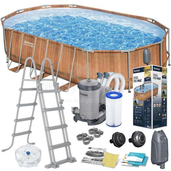 Bestway 56719N 610 x 366 x 122 cm 13-in-1 Frame Pool