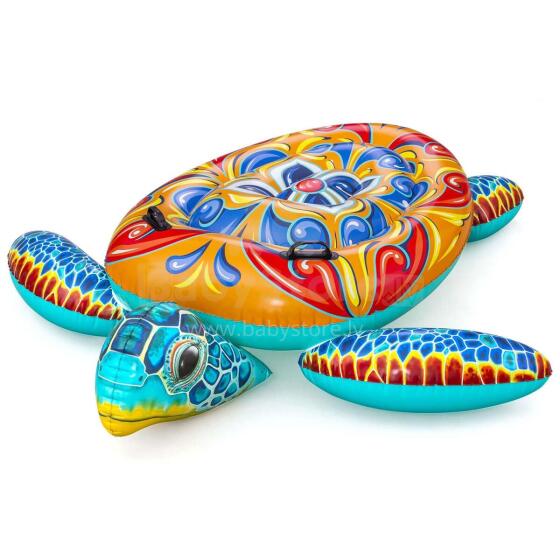 Inflatable turtle swimming mattress 186 x 168 cm Bestway 41523