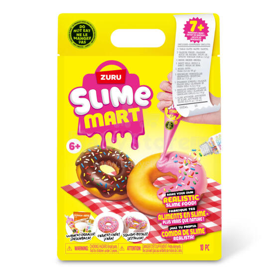 SLIME MART slime preparing set Shopping Bag Donut