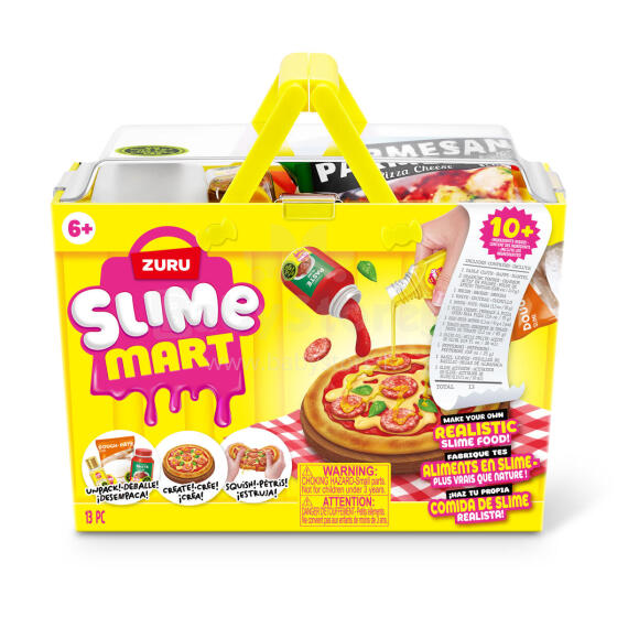 SLIME MART slime preparing set Shopping Basket Pizza