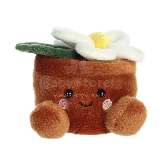 AURORA Palm Pals plush toy, Daisy in a pot, 12 cm
