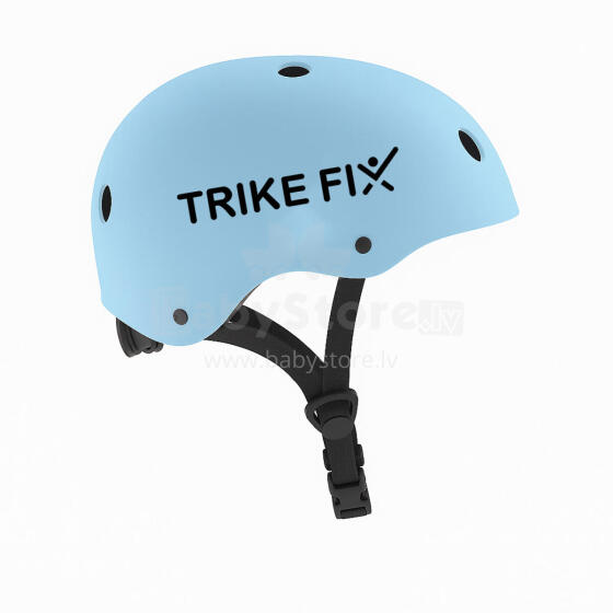 Ikonka Art.KX2813 Trike Fix bērnu velosipēdu ķivere regulējama LED M 55-58cm zila