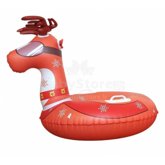Bottari Snow Sleds/Tube Art.274624 Прочные надувные  санки/подушка для катания по снегу с надежными ручками 90x80x70 см