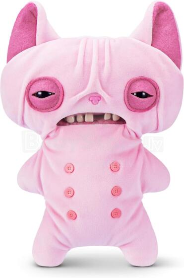 Fuggler Alley Cats (Wrinkle Mcstinkles) – Funny Ugly Monster Plush Toy with Human-Like Teeth