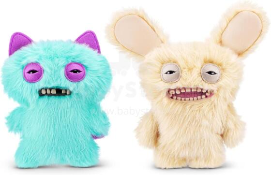 FUGGLER - Ugly Pets 9 inch Series 1-Plush 2 Pack (Suspicious Fox - Pomeranian and Mr Buttons - Golden Retriever)