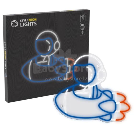 Manta SNL90MT Style Neon Lights ASTRONAUT ON RAKETA
