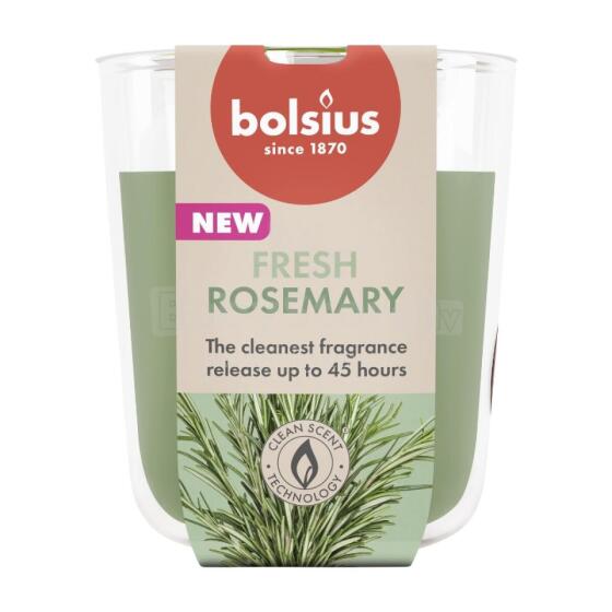 Scented candle glass True Scents &Oslash;97x85mm rosemary