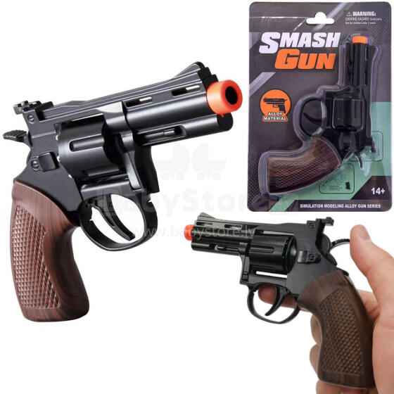 PISTOLET NA SPŁONKĘ METAL