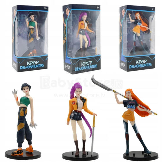 FIGURKA K-POP DEMON HUNTERS 3 WZORY
