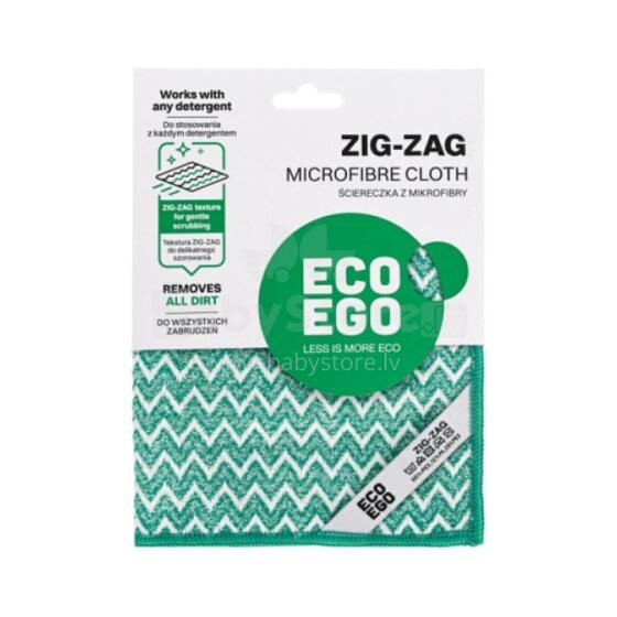 Microfiber cloth Eco Ego ZIG-ZAG