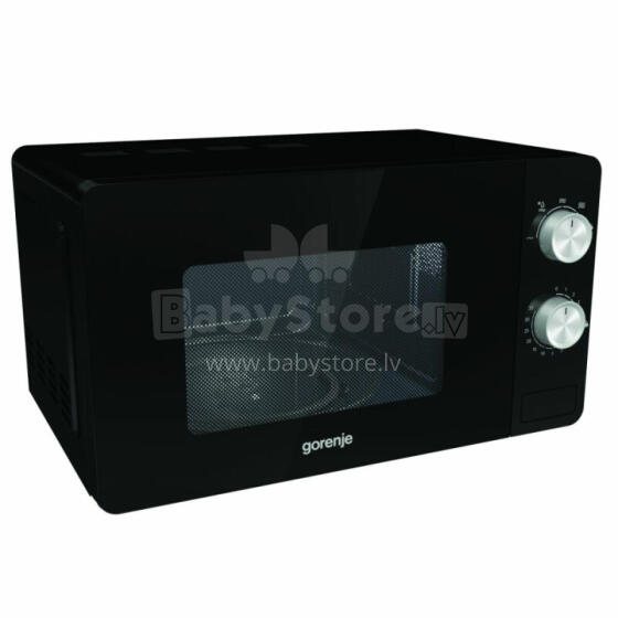 GORENJE Microwave oven MO20E1B Free standing, 20 L, 800 W, Black