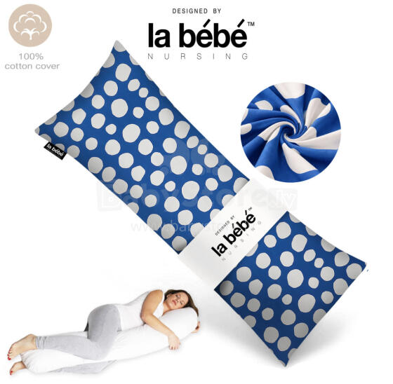 La Bebe™ Easy Maternity Pillow Art.80579822 Nordic Stones. 135 x 40 cm
