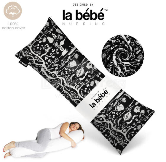 La Bebe™ Easy Maternity Pillow Art.20608144 Nordic Night.135 x 40 cm