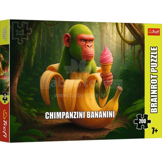 TREFL BRAINROT puzzle Chimpanzini Bananini, 200 pcs