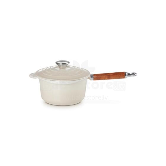 Čuguna mērces katliņš &Oslash;18cm / 1,8L balts