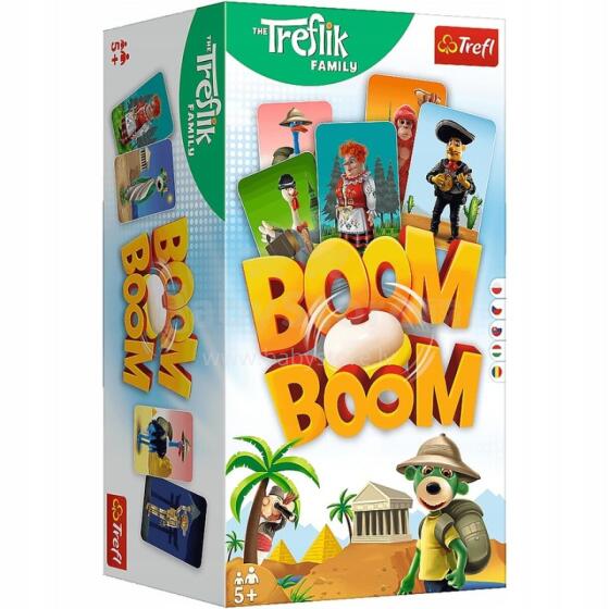 TREFL 02822 Gra Boom Boom / Trefliku ģimene