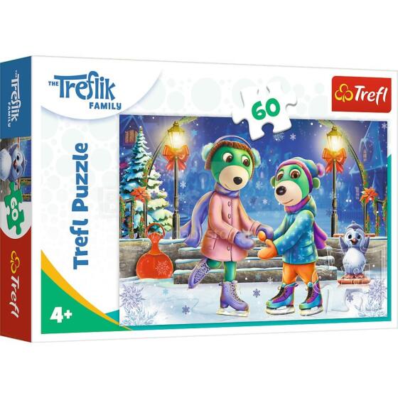 TREFL 17383 Pužles 60 Ziemā Treflikos / Trefliku ģimene